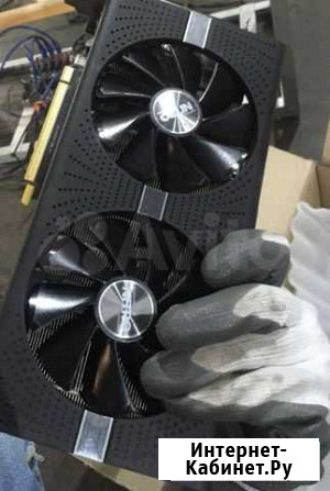 Видеокарта Sapphire nitro+ rx570 8gb Санкт-Петербург - изображение 1