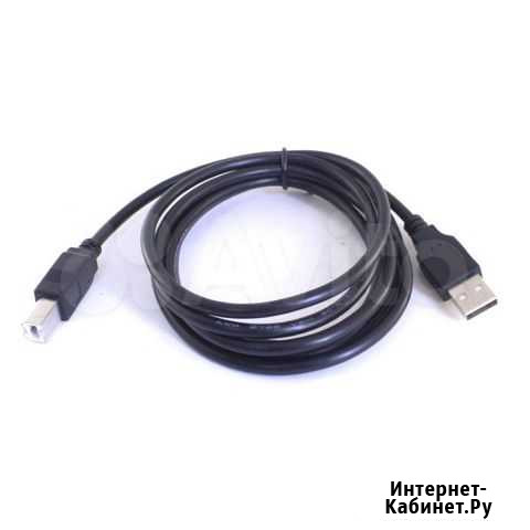 Кабель USB 2.0 AM - BM 1.8 м Perfeo для принтеров Челябинск - изображение 1
