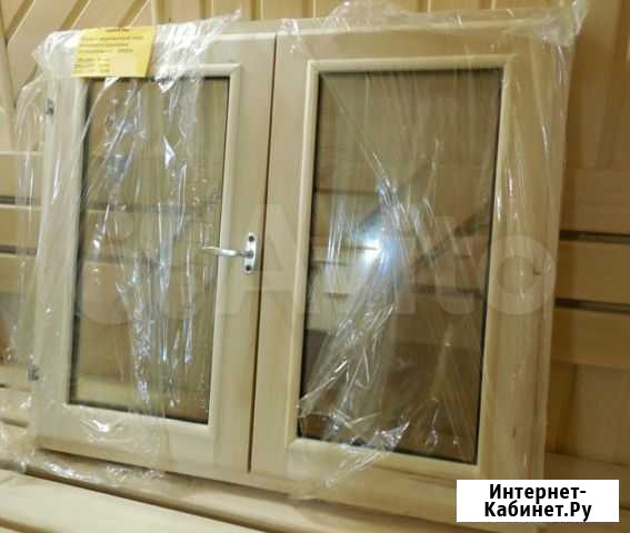 Деревянные стеклопакеты для бани Курган - изображение 1