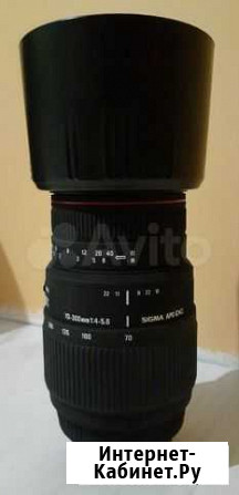 Sigma AF 70-300 F/4-5.6 APO DG Macro Sony/Minolta Санкт-Петербург - изображение 1