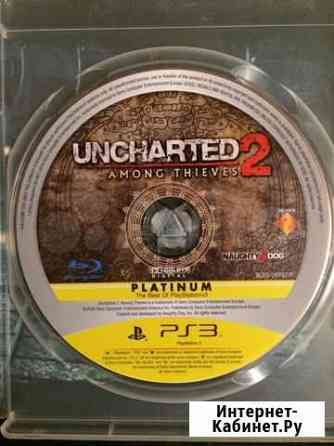 Uncharted 2 ps3 в коробочке U3 Санкт-Петербург