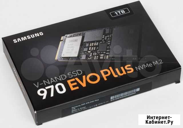 M2 SSD Samsung 970 Evo Plus 1Tb Сыктывкар - изображение 1