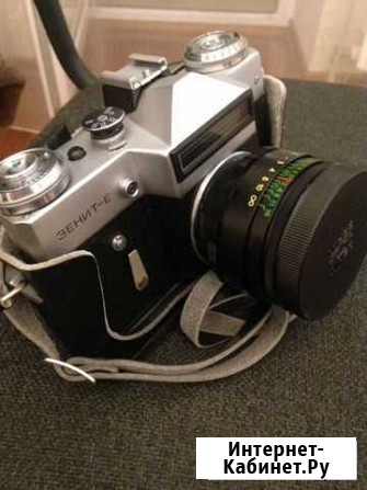 Фотоаппарат зенит-Е с объективом Helios-44-2 2/58 Нижний Новгород - изображение 1