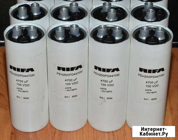 Конденсаторы Rifa PEH200PD4470M 4700 мкФ 100 вольт Хилок - изображение 1