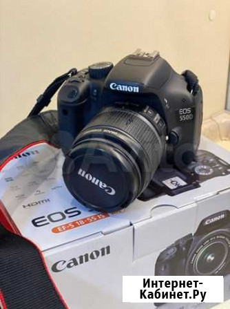 Зеркальный фотоаппарат canon 550d Красноярск - изображение 1