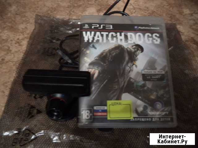 Камера PS3 + игра Watch Dogs Барнаул - изображение 1