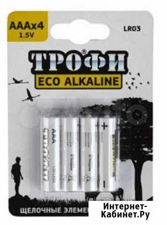Батарейка Трофи alkaline Bl-4 оптом Симферополь - изображение 1