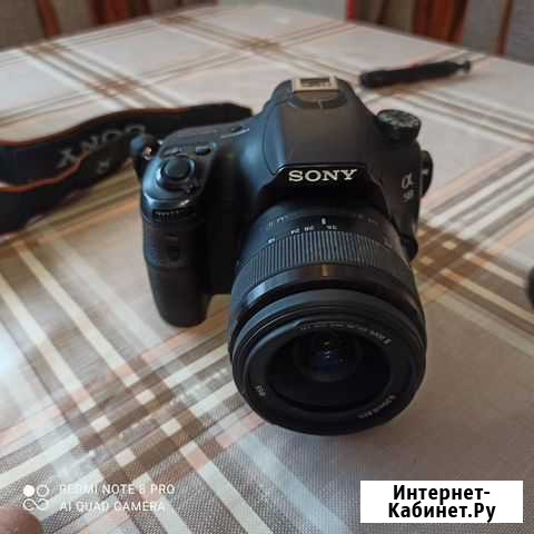 Зеркальный фотоаппарат Sony a58 Курск - изображение 1