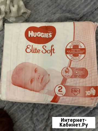Подгузники huggies elite soft 2 Петрозаводск - изображение 1
