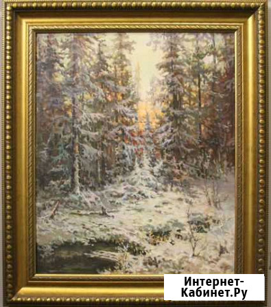 Картина Восход Солнца50х60 х.м. В.Швецов Красноярск - изображение 1