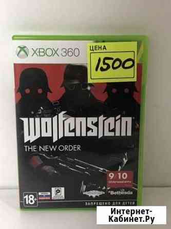 Диск Wolfenstein New order для приставки Xbox 360 Рязань