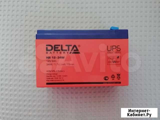 Аккумулятор Delta HR 12-34W Улан-Удэ - изображение 1