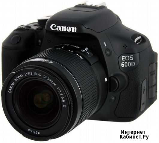 Зеркальный фотоаппарат canon 600d Фурманов - изображение 1