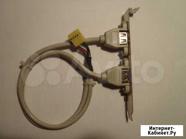 Выносная планка USB 2.0 на заднюю панель Санкт-Петербург - изображение 1