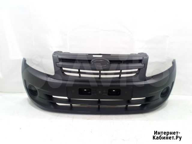Бампер передний Гранта шагрень Стандарт Киров - изображение 1