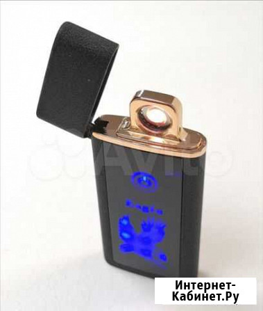 Зажигалка USB сенсорная Орёл чёрная Казань - изображение 1