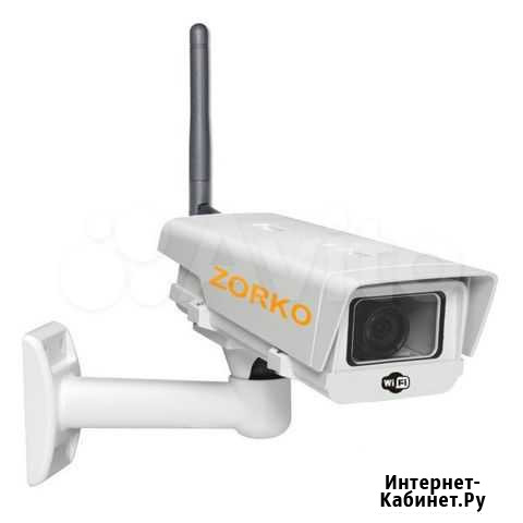 Видеонаблюдение Уличная WI-FI IP-камера zorko 500м Омск - изображение 1