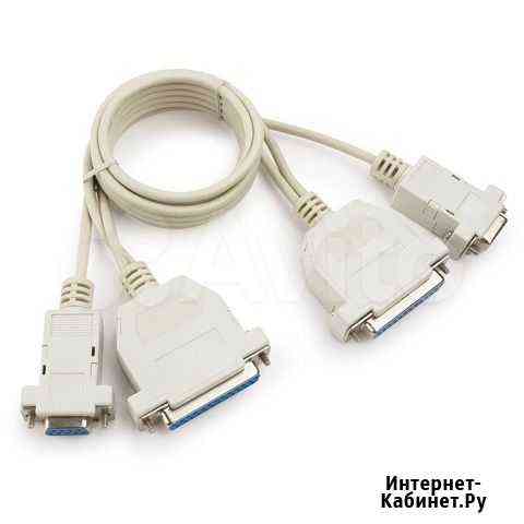 Кабель RS232 DB9/DB25 FF (нуль-модемный) 1,8 м Челябинск