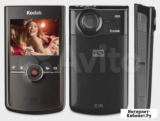 Kodak Zi8 - карманный HD камкодер Печора - изображение 1