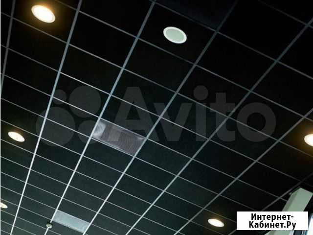 Подвесной потолок Рокфон Индастриал Блэк Улан-Удэ - изображение 1
