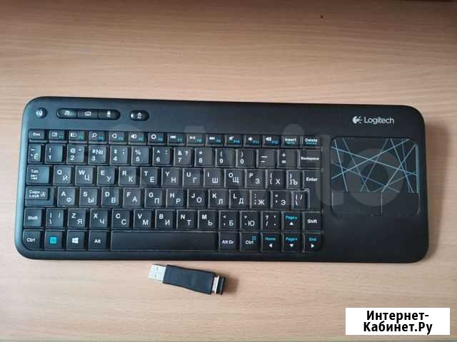 Клавиатура Logitech k400r для пк или смарт тв Верхняя Пышма - изображение 1