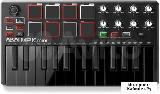 Миди клавиатура Akai MPK mini MK2 Limited Edition Ставрополь - изображение 1