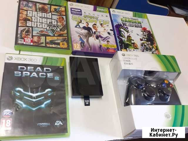 Жесткий диск 500гб, джойстик Xbox 360 Москва - изображение 1