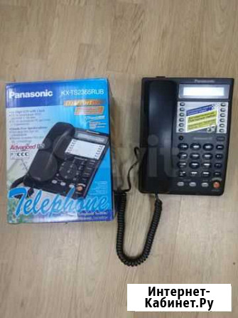 Телефон Panasonic KX-TS2365rub и факс KX-FPC 95 Москва - изображение 1