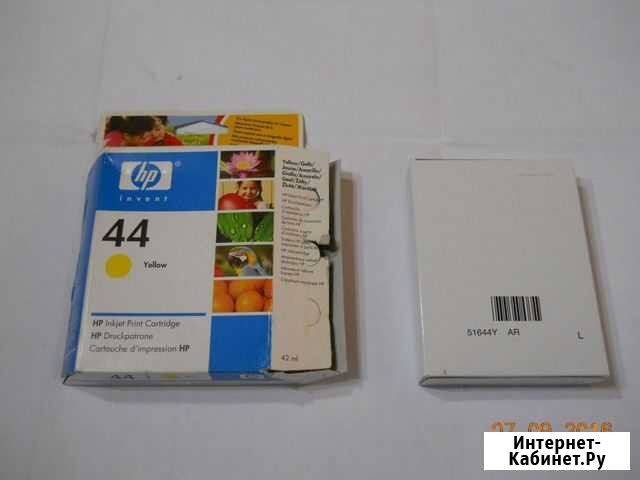 Картридж HP 44 Санкт-Петербург - изображение 1
