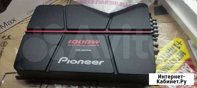 Новый усилитель Pioneer GM-A6704 Амурск - изображение 1
