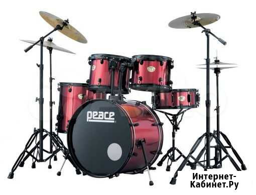 Ударная установка DP-2216C (Wine Red) доставка Люберцы - изображение 1