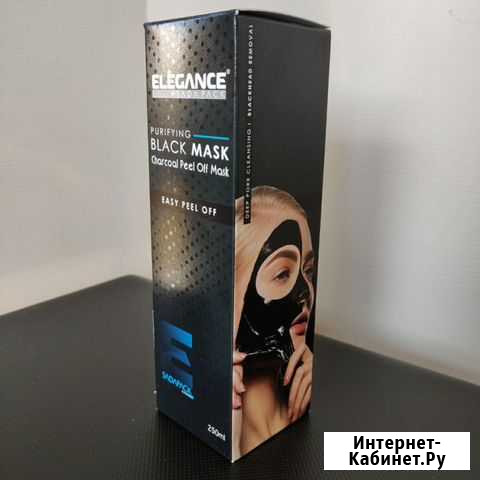 Чёрная маска Elegance Black mask Сочи - изображение 1