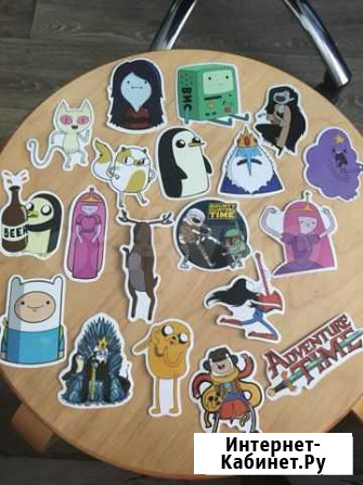 Стикеры,Наклейки;время приключений,Adventure time Ростов-на-Дону - изображение 1