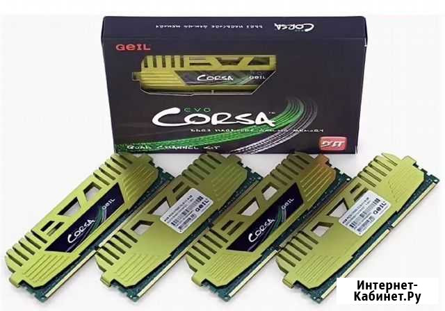 DDR3 2133mhz 16 gb Geil Corsa Оперативная память Нижний Новгород - изображение 1
