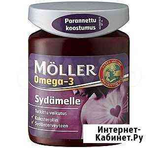 Рыбий жир Moller Omega -3 Sydamelle для сердца 76 Санкт-Петербург