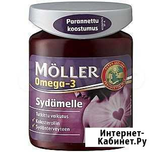 Рыбий жир Moller Omega -3 Sydamelle для сердца 76 Санкт-Петербург - изображение 1