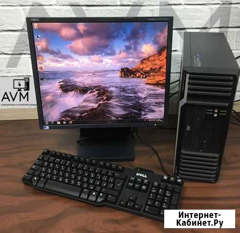 Компьютер офисные i3-2100, 4Gb, SSD 120Gb, 19д Екатеринбург - изображение 1