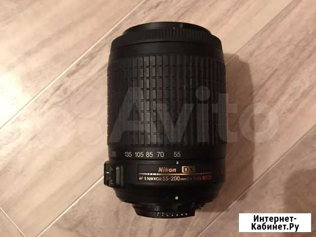 Oбьектив Nikon 55-200mm 1.4-5.6G ED Сочи - изображение 1