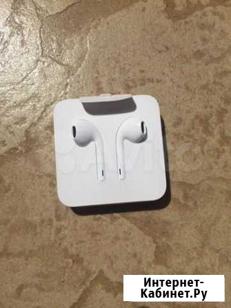 Гарнитура Apple EarPods с разъёмом Lightning (нова Москва - изображение 1