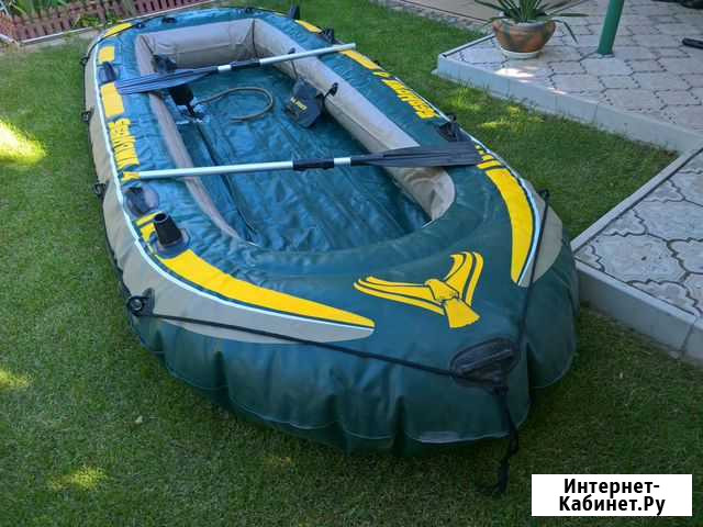 Лодка надувная seahawk 4 intex Волгоград - изображение 1