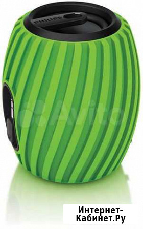 Портативная акустика Philips SBA3011GRN, новая Санкт-Петербург - изображение 1