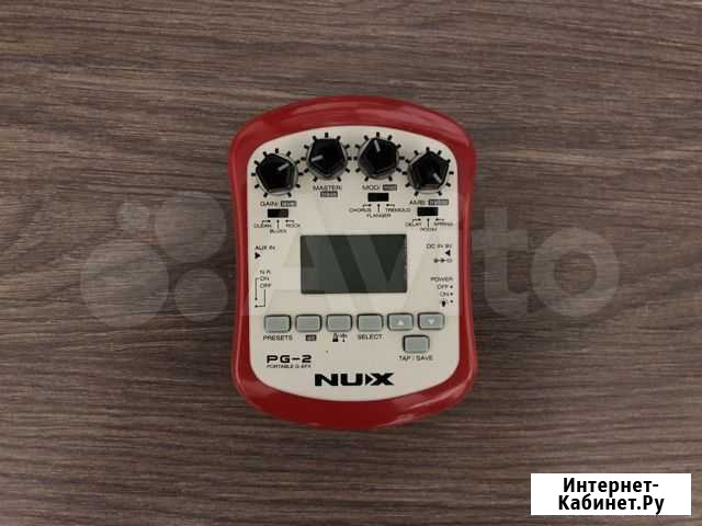 Гитарный процессор NUX PG-2 Санкт-Петербург - изображение 1