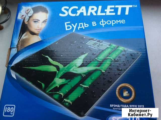 Весы напольные электронные Scarlett Волгоград - изображение 1