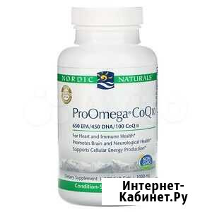 Nordic Naturals, ProOmega CoQ10, 1000 мг, 120 шт Санкт-Петербург - изображение 1