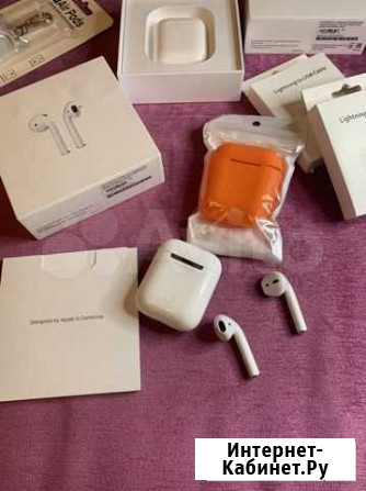 Apple AirPods 2 Оригинал (вторая серия) Кострома - изображение 1