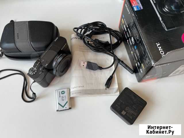 Компактный фотоаппарат sony DSC-RX100M3 Омск - изображение 1