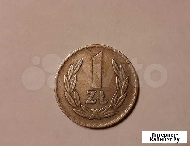 Польша 1 злотый никель 1949 года Всеволожск - изображение 1
