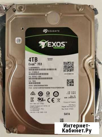 Жесткий диск Seagate Exos 4Tb Архангельск - изображение 1