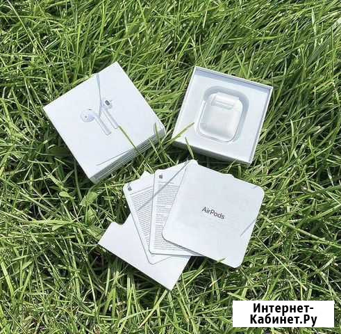 Airpods 2 + кейс Курск - изображение 1