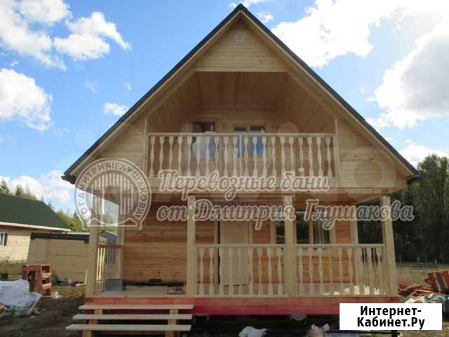 Баня дом из бруса кедра Обнинск - изображение 1